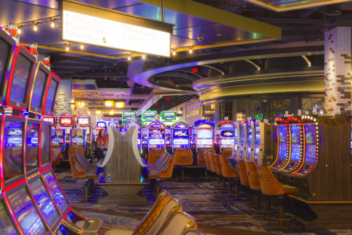 Slot machines at MGM Springfield