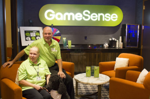 GameSense Advisors at the GameSense Info Center at MGM Springfield
