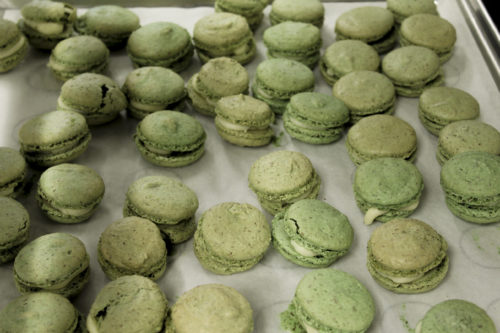 French macarons prepared by HCC MGM Culinary Arts Institute students